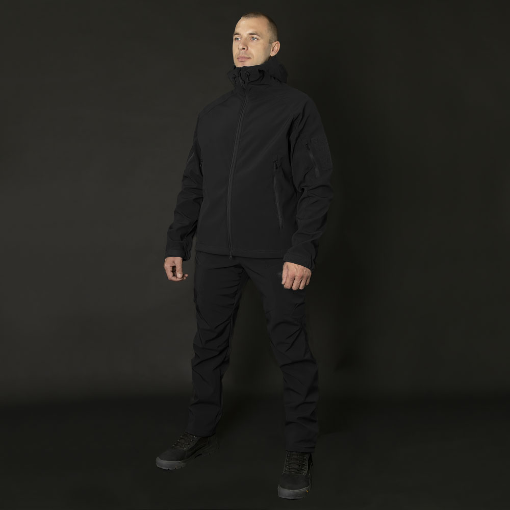 Костюм Camotec SOFTSHELL GEN.II Black Фото 2
